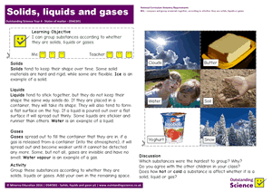 Year 4 States of matter | Outstanding Science