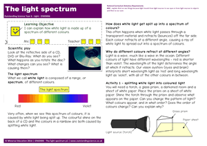 Year 6 Light | Outstanding Science