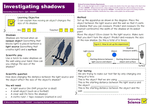 Year 6 Light | Outstanding Science